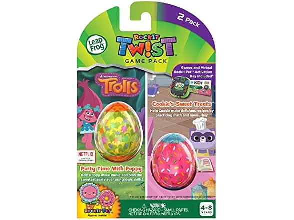 LeapFrog RockIt Twist Dual Game Pack: Trolls