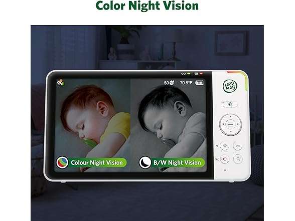 LeapFrog Color Night Vision Video Baby Monitor