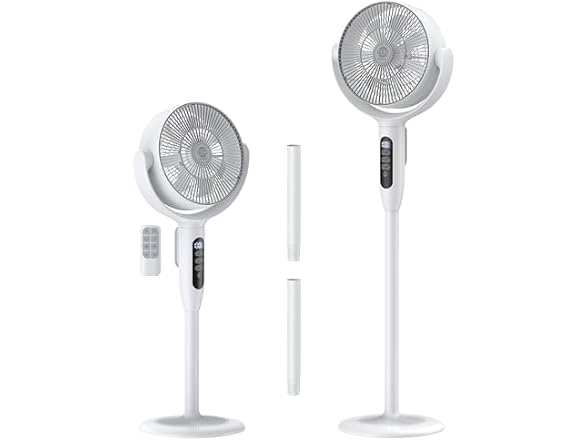 Aaoyun PFD9 Rechargeable Pedestal Fan with Remote
