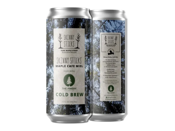 (12 Pack) Skinny Sticks Maple Cafe Miel