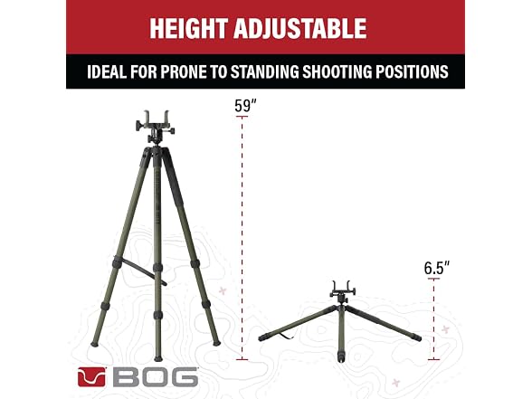BOG DeathGrip Infinite Hunting Tripod