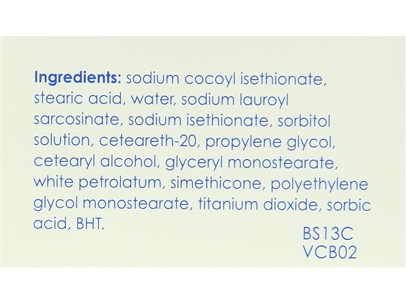 Vanicream Cleansing Bar Fragrance Free 3 9 Oz