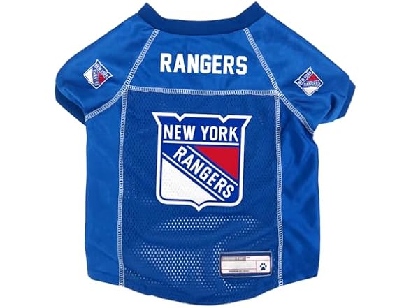 NY Rangers Basic Pet Jersey