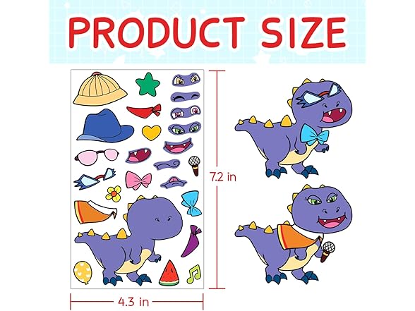BOGIKI Make Your Own Animal Stickers