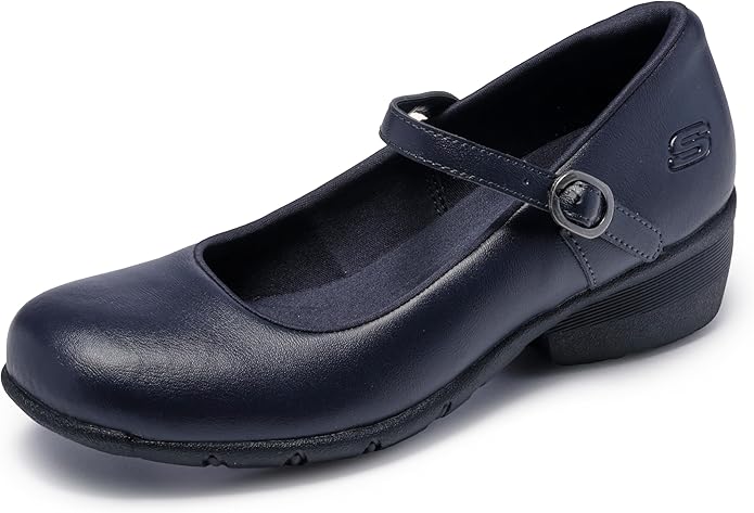 Skechers Women Work Mary Jane Elsit Slip Care Shoe - Gallery 10