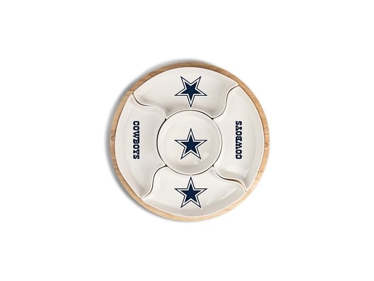 COWBOYS Wood Serving Tray (16in)