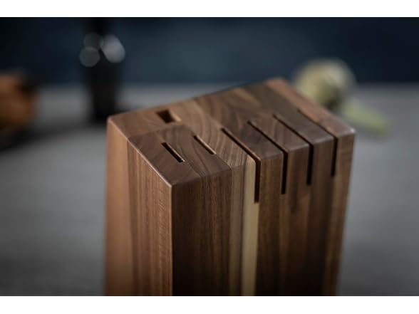 Kuhn Rikon Culinary Forged Acacia Knife Block