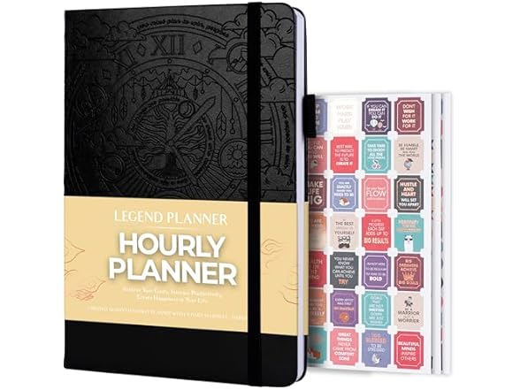 Hourly Planner w/ Time Slots