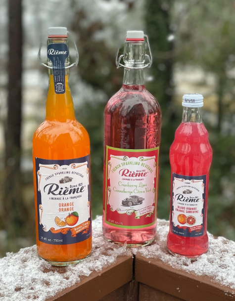 (4pk) Rieme Sparkling French Limonade, Cranberry Lime - Gallery 5