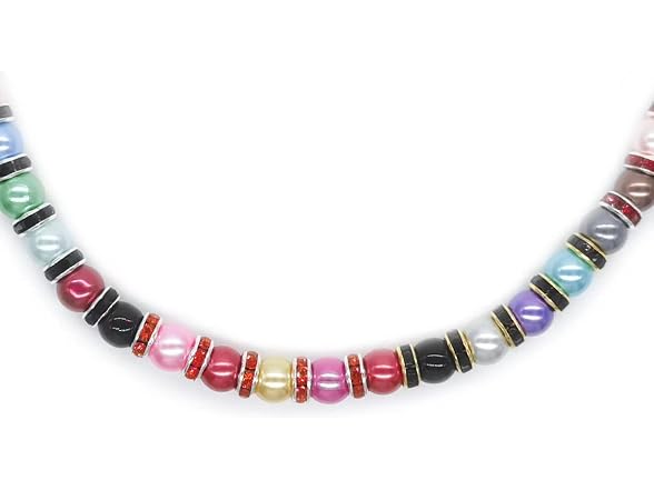 Weebee 200Pcs Glass Pearl Beads Assorted Colors