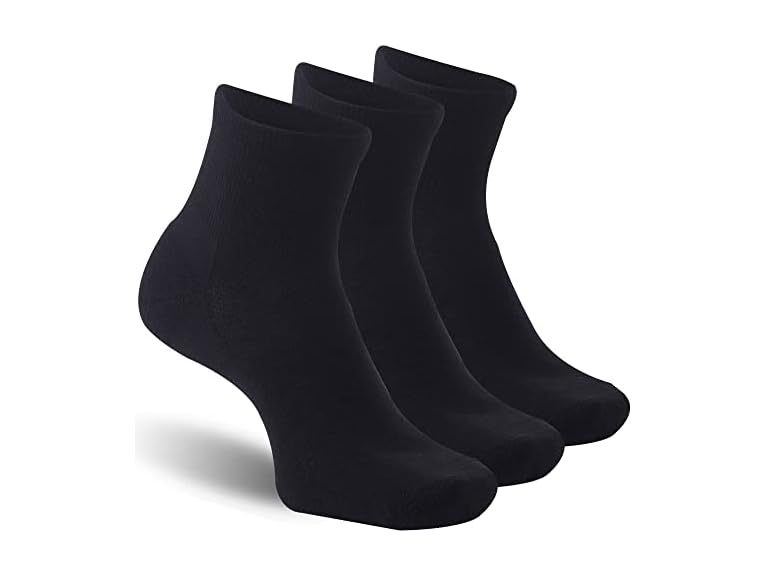 3 Pair Athletic Wool Ankle Socks