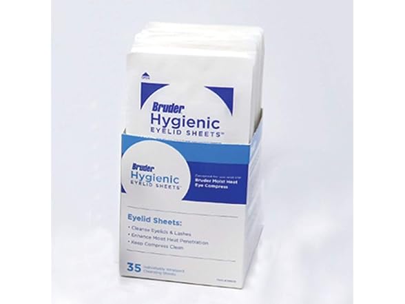 Bruder Hygienic Eyelid Micro Fine Sheets 35 Count