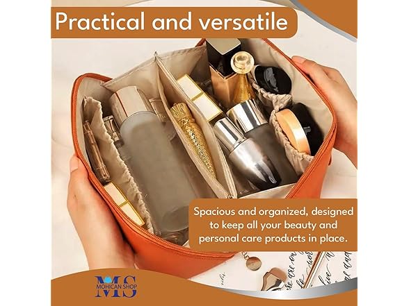 MOHICANSHOP Large Capacity Cosmetic Bag 