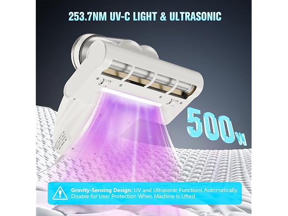 UZK Bed Mattress Handheld Vacuum Cleaner