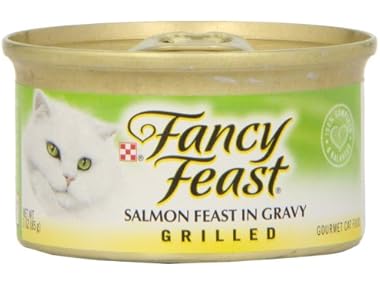 $1.99 1CT Fancy Feast Cat Food Grilled Salmon Feast dealfomo