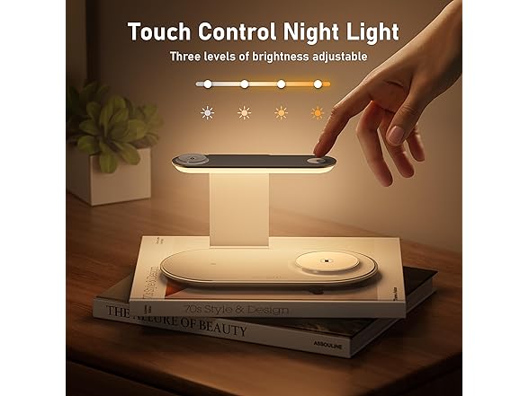 GUSGU 3 in 1 Charging Station with Night Light - Gallery 4