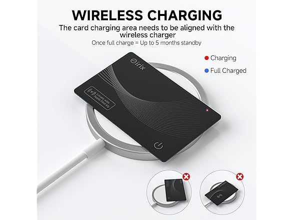 Ultra Thin Wallet Tracker Card