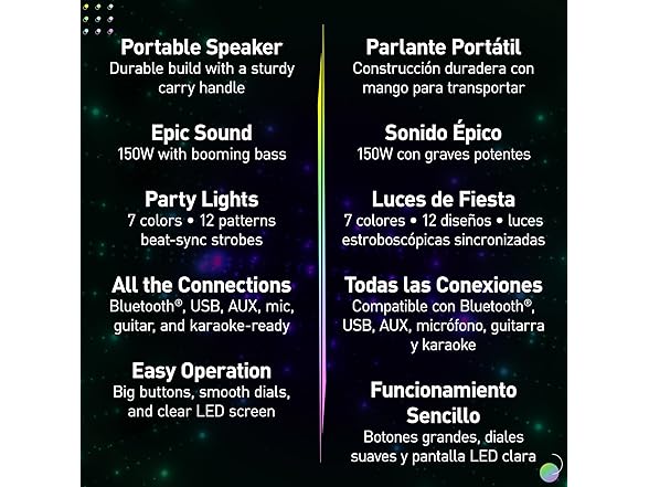 Panasonic BMAX Portable Bluetooth Speaker