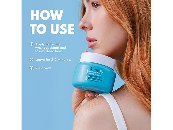 Alma K Nourish and Repair Hair Mask 6.7 oz