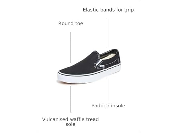 Vans Unisex Slip Sneakers