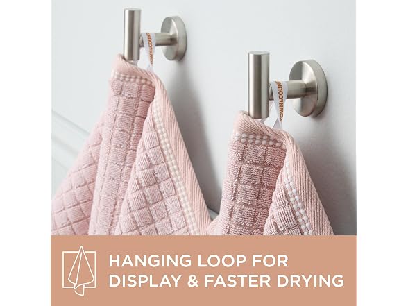 TOWN & COUNTRY EVERYDAY 4-Piece Textured Towel Set