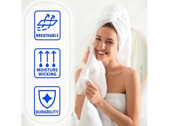Superior Cotton Marble Jacquard Rope Border Towel Set
