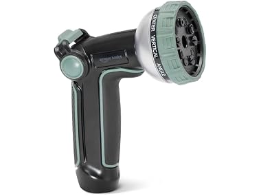 $7.99, Was $12.99, 38% Off! Amazon Basics 10 Spray Patterns Garden Hose Nozzle dealfomo