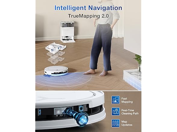 ECOVACS DEEBOT T50 PRO Omni Robot Vacuum and Mop