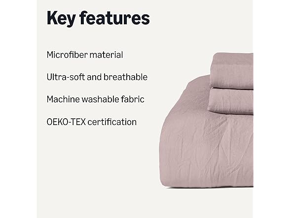 Amazon Basics Microfiber Comforter Set