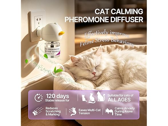Lxbenpink Cat Calming Diffuser