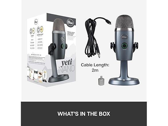 Logitech Blue Yeti Nano USB Microphone
