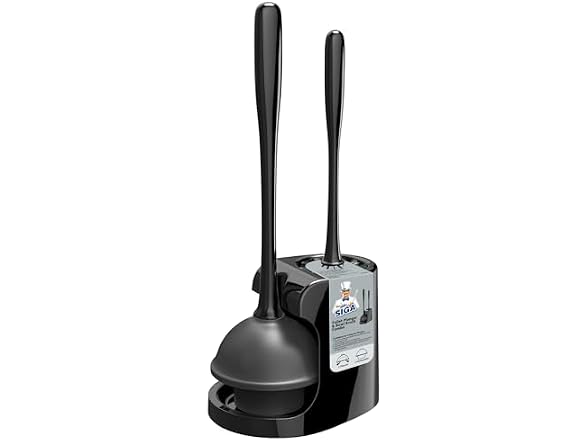 MR.SIGA Toilet Plunger and Bowl Brush Combo