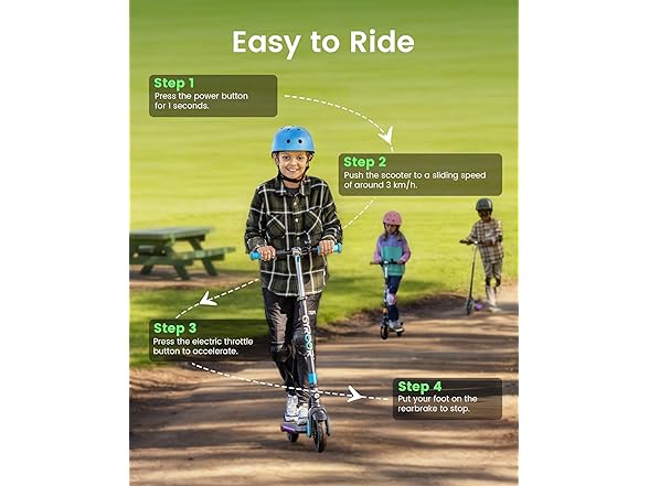 GY-H40 Steel Kid's E-scooter