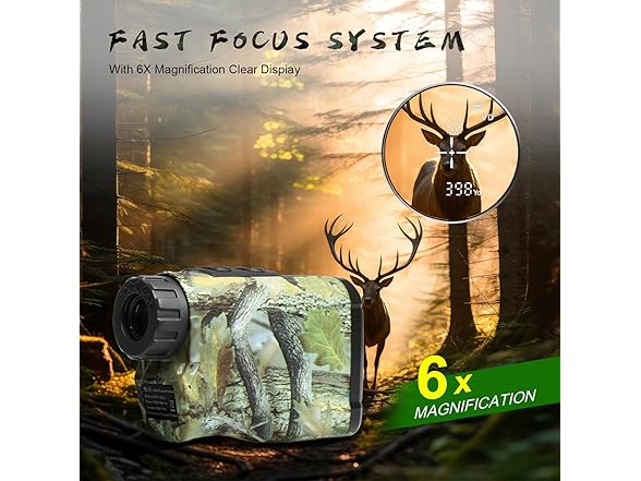 PEAKPULSE Hunting Range Finder | 1400 Yd