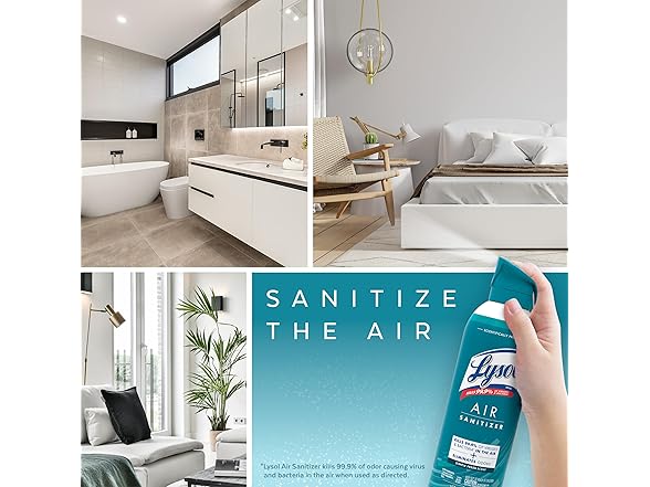Lysol Air Sanitizer Simple Fresh 10oz