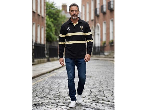 Live FOR Rugby Men (XXL) Harp Ireland Rugby Shirt