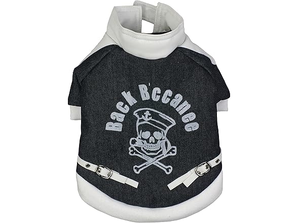 Pet Life ® Varsity-Buckled Dog Coat