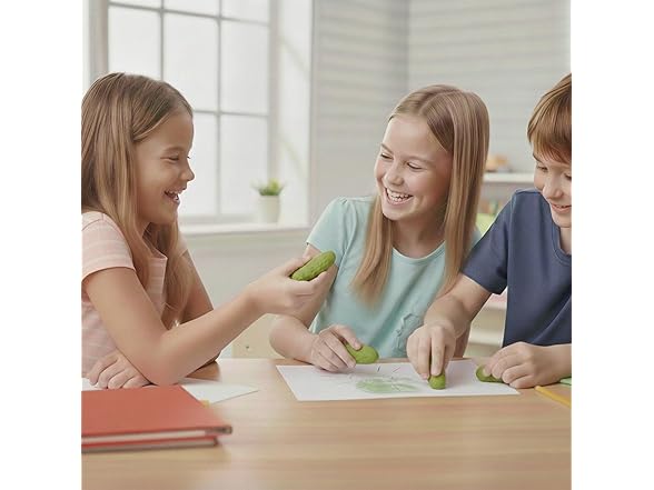 Claussen Tear & Share 48 Pack Pickle Eraser