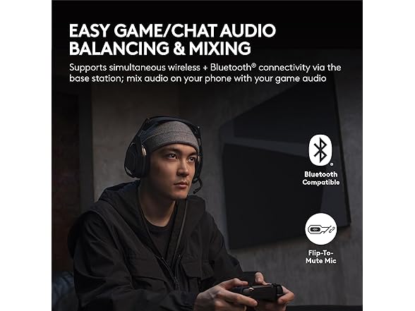 Logitech G Astro A50 X Wireless Headset and Base