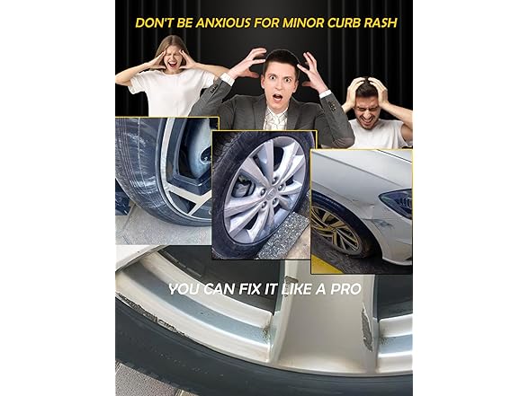 Matte Black Rim Touch Up Paint Pen