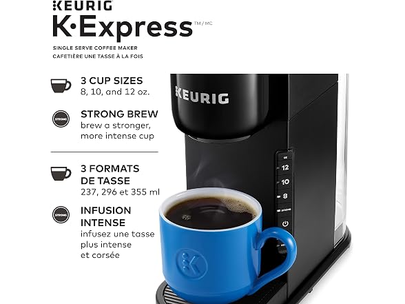 Keurig K-Express Single Serve K-Cup Pod Coffee Maker