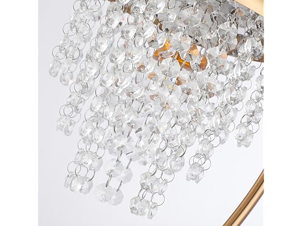 Parrot Uncle BBMT3201-BKGD Small Luxury Crystal Table Lam