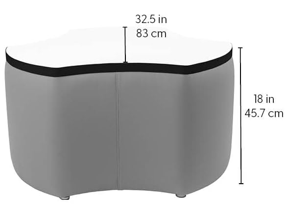 FDP Pro Cog Dry-Erase Ottoman Table