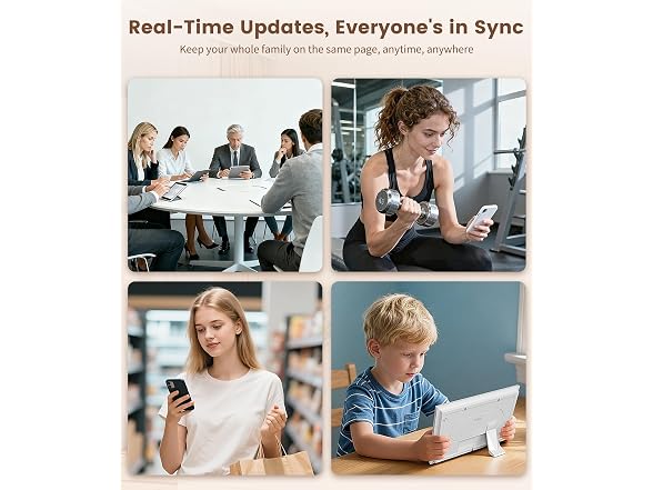 RINGCO 10.1" Digital Calendar and Planner