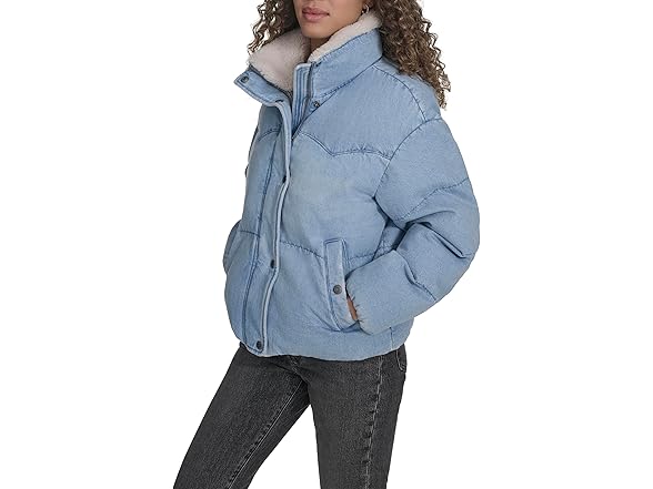 Levis Womens Western Puffer Jacket