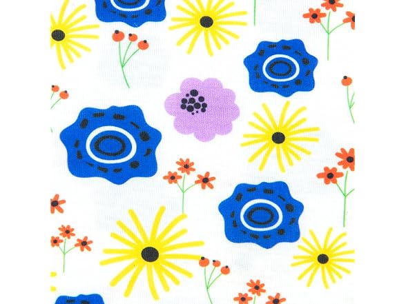 The Dodo Dog Bandana, April Flowers, One-Size - Floral