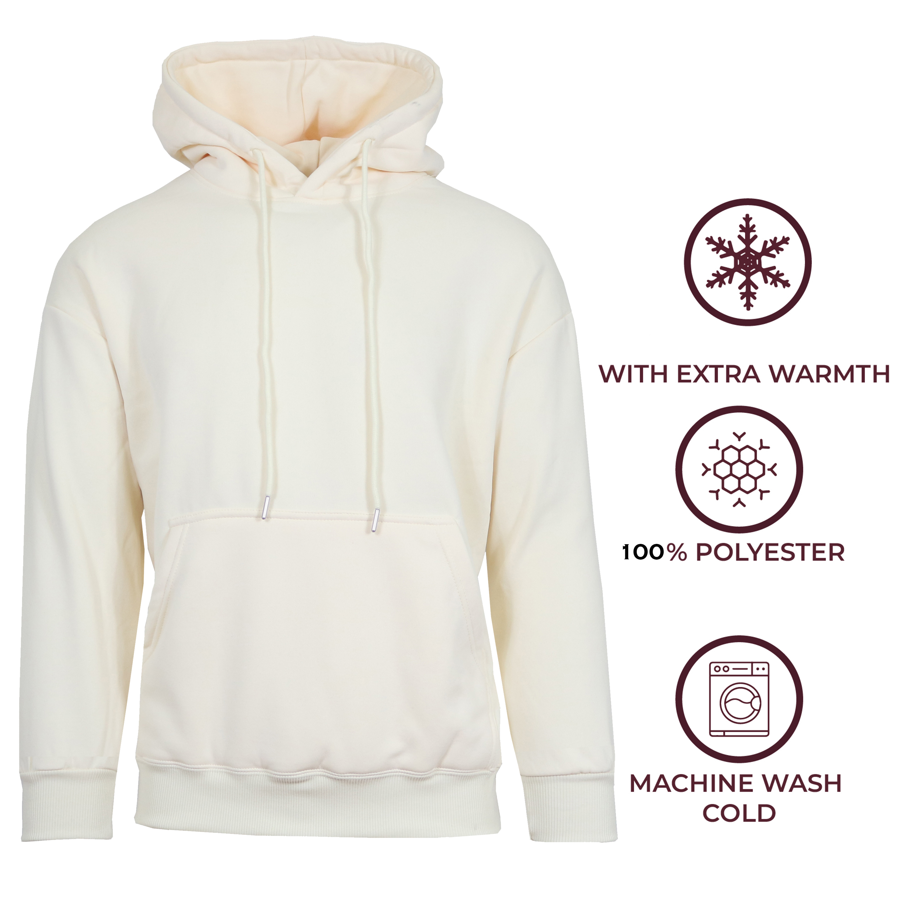 3-Pack Women's Sherpa-Lined Hoodies - Gallery 9