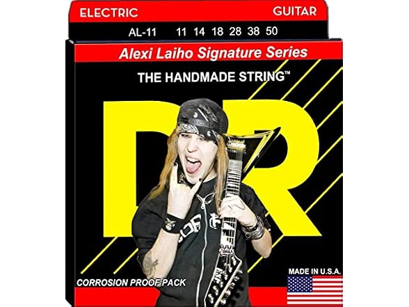 DR Strings Alexi Laiho Signature Guitar Strings - Extra Heavy