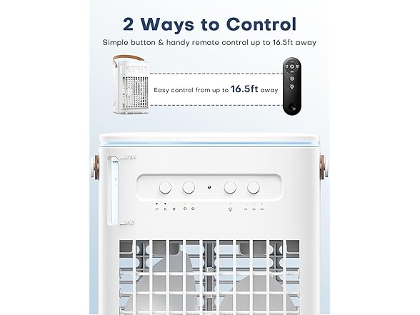 TEMEIKE 4-IN-1 Personal Air Conditioner with Remote