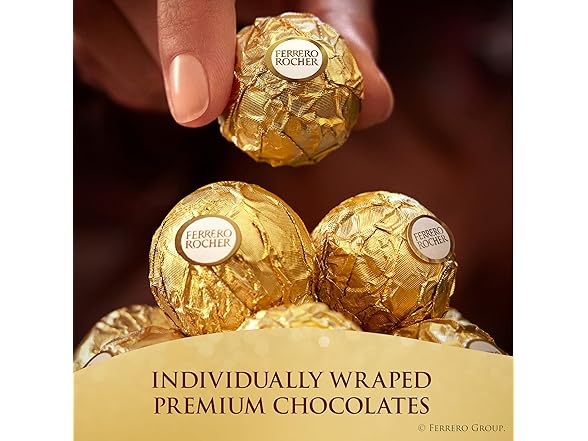 Ferrero Rocher Hazelnut Choc Box 24ct
